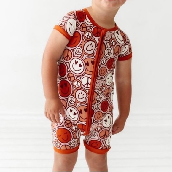 Groovy Baby Shorty Romper 3T - Picture 2 of 4